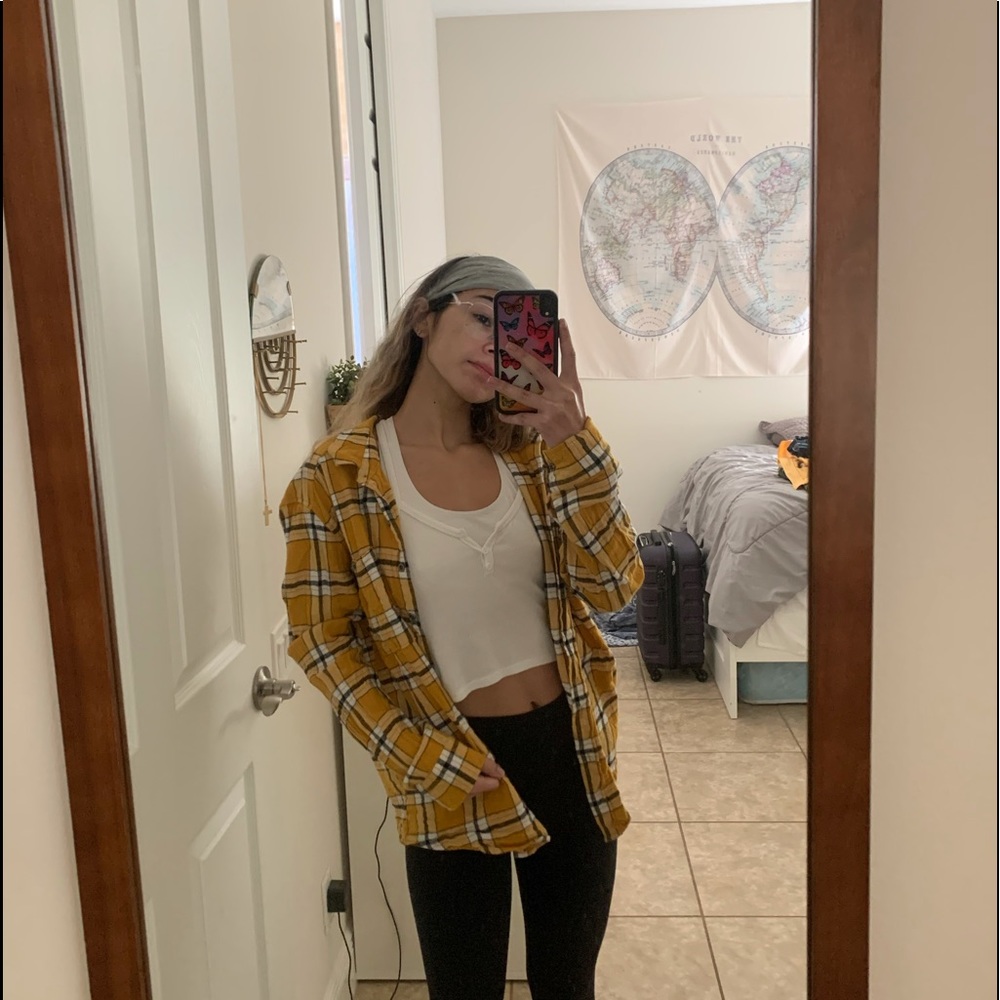 pacsun plaid flannel